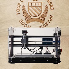 Desktop CNC Router Machine 3018-SE V2 with Transparent Enclosure 3-Axis 9000rpm