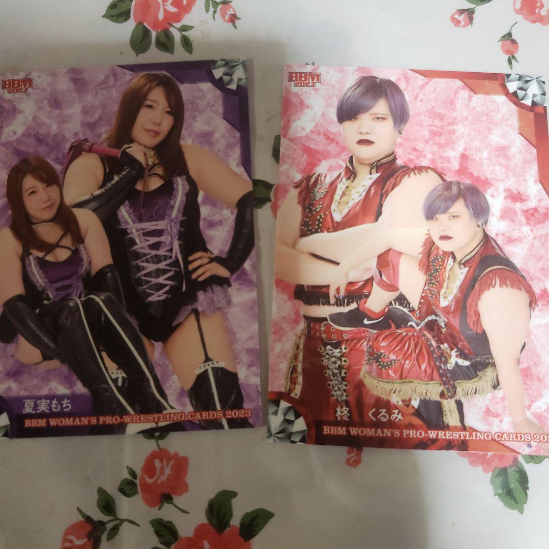 BBM 2023 Women's Pro Wrestling Suzu Suzuki Akane Fujita Risa Sera