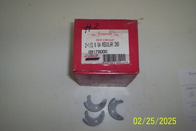 SIMONDS 09178000 SAW SHANKS 2 1/2 8GA REG 2nd BOX OF 20