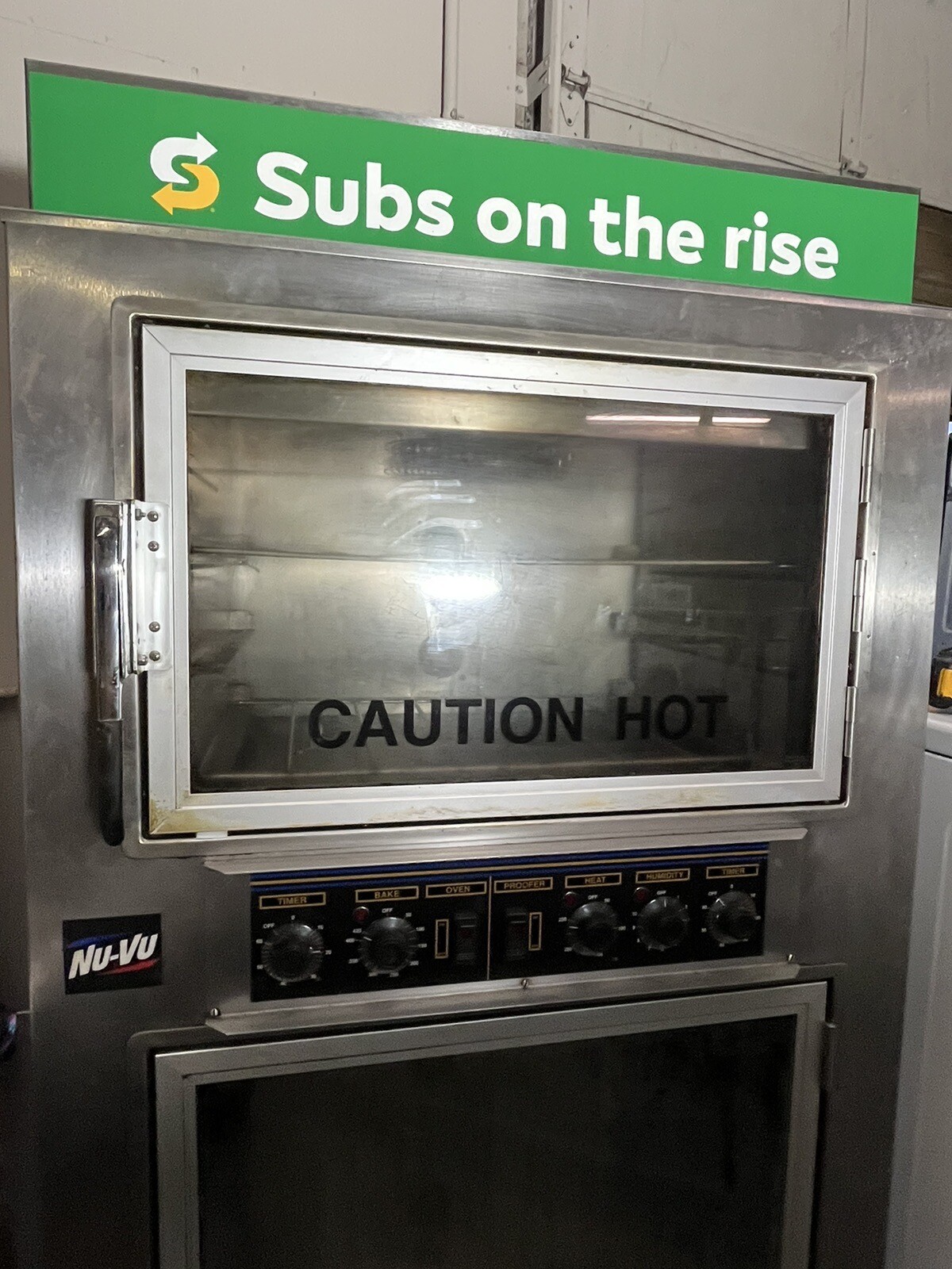 Nu Vu Proofer & Convection Oven Combo Subway Oven OP2LFM Electric208v 3 Phase eBay