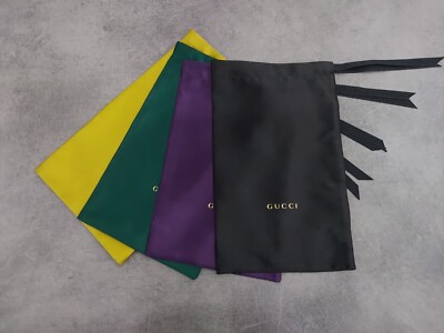 GUCCI SOFTCASE FÜR BRILLE UND MEHR (Gold Grün Lila Schwarz)