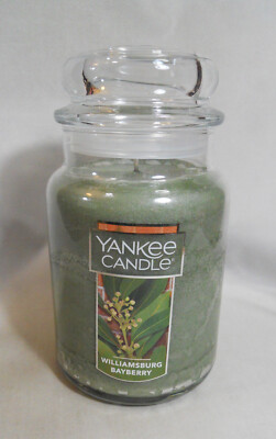 Yankee Candle Williamsburg Bayberry Scented Large Jar Single Wick 22 oz