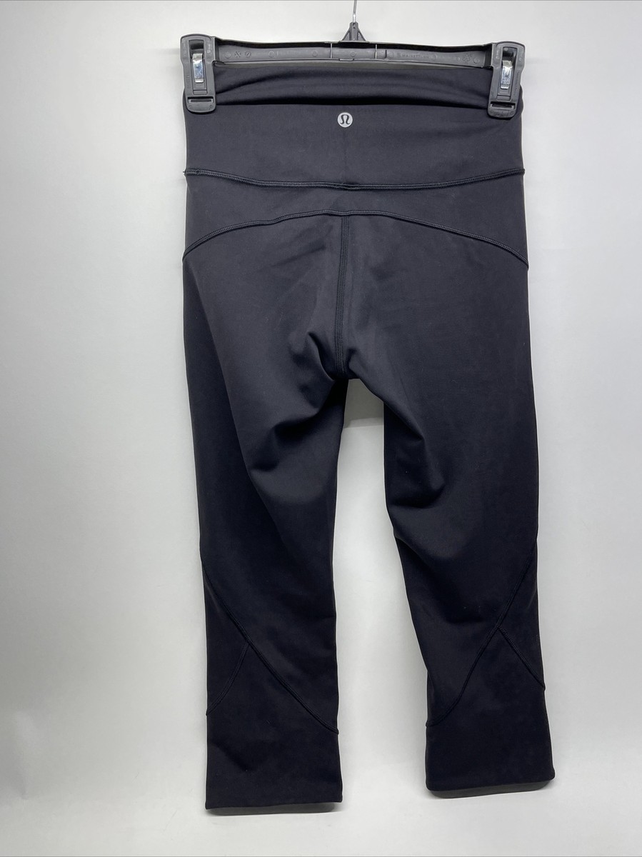 Lululemon Black Leggings Pants RN 106259 CA 35801 Womens