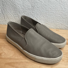 Vince Blair 5 Gray Perforated Slip-On SNEAKERS Size US 8,5 M EUR 38,5