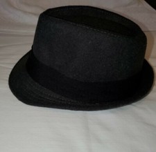 Heather Grey Felt Fedora Men's Hat