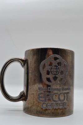 Wait Disney World Epcot Center Tasse Becher Mug Rar Vintage 9,5 cm H