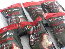 Homefire Wood Wool Twizlers Natural Firelighters For Wood burners/stove 300g 6Pk 3.22 per lighter