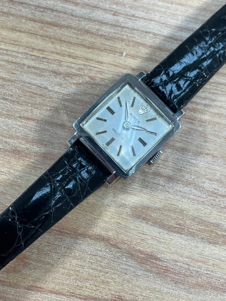 Vintage Rolex Precision 3458 Womens Watch Swiss Made Circa 1963 | eBay