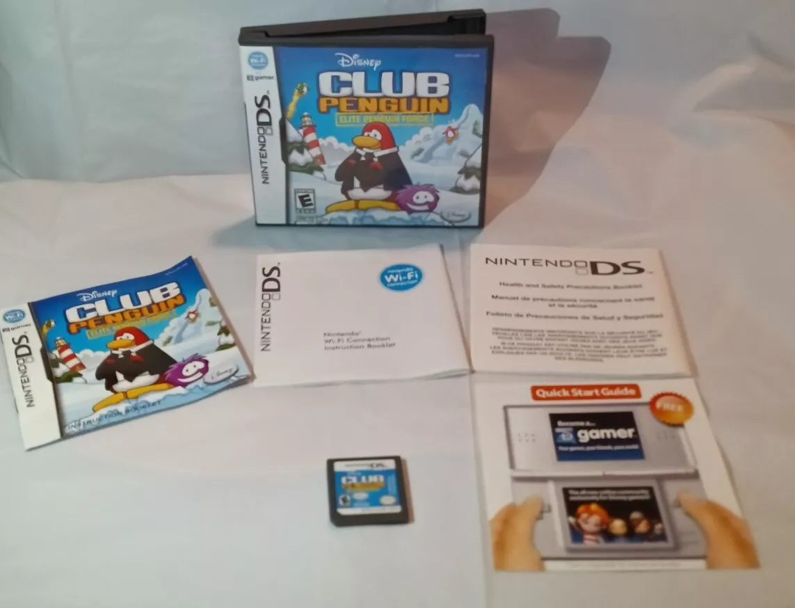 Club Penguin: Elite Penguin Force - Nintendo DS - game, booklet & case