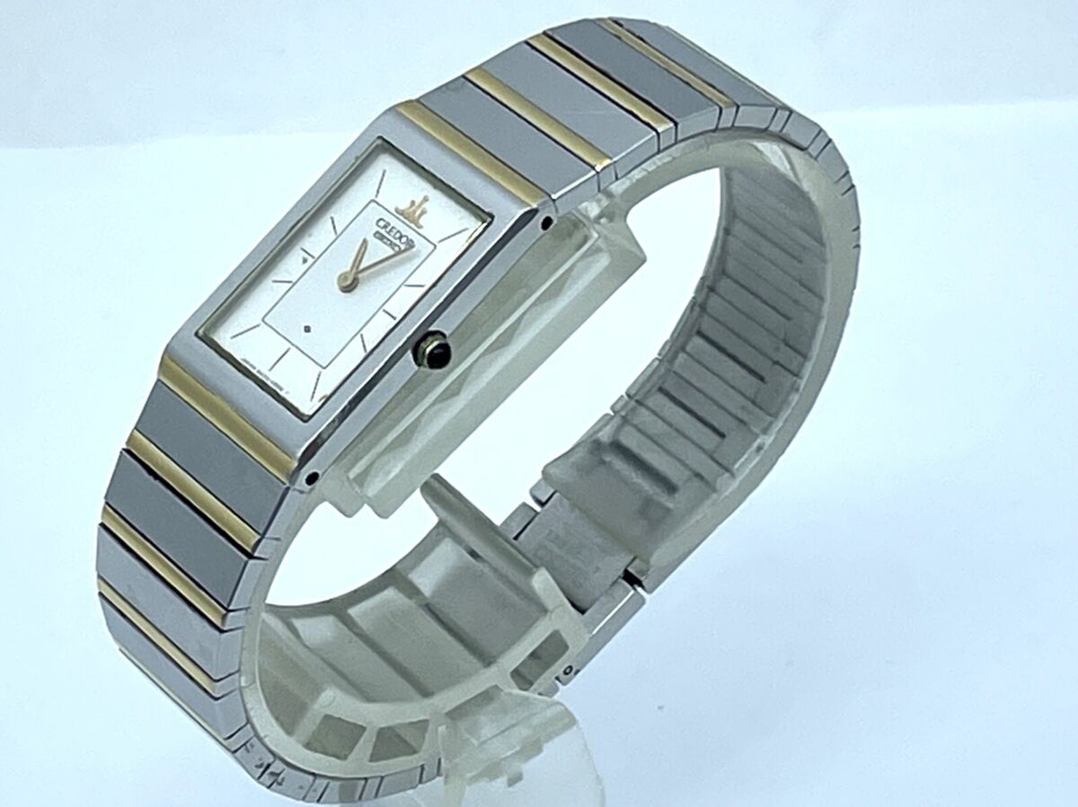 Vintage SEIKO Credor Quartz Ladies 22K SGP Two tone Watch Vintage SEIKO Credor Quartz Ladies 22K SGP Two tone Watch