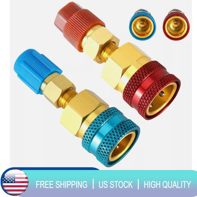 R1234YF To R134A Adapter Kit Fit For High/Low Side A/C Conversion In Automobiles
