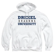 Drexel University Official Between The Lines Unisex Adult Pull-Over Hoodie