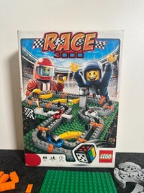 LEGO 3839 Race 3000 Game Incomplete Set Parts Only