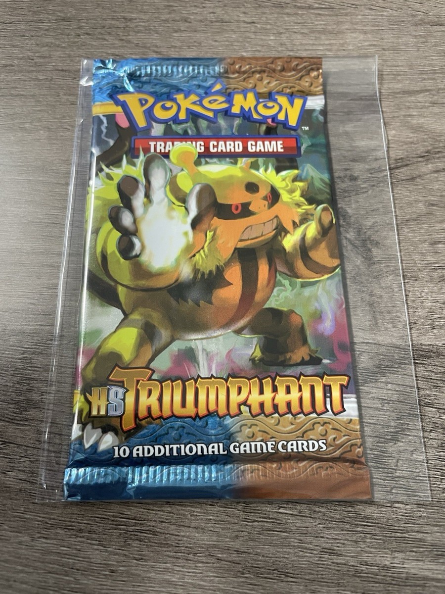 Pokemon TCG Triumphant Booster Pack HeartGold & SoulSilver HGSS English Sealed | eBay Pokemon TCG Triumphant Booster Pack HeartGold & SoulSilver HGSS English Sealed | eBay