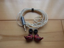 SHURE SE535 LTD Red Sound Isolating Wired In Ear Earphones Nobunaga Labs Cable