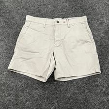 RAG & BONE Standard Chino Shorts Men's Size 33 Natural Gray