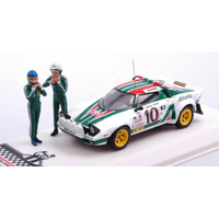 Lancia Stratos Hf N.10 Winner Rally Monte Carlo 1976 With Figure Munari/Maiga 1: