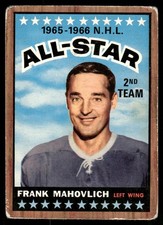 1966-67 Topps Hockey Cards 22