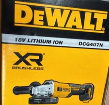 DEWALT Angle Grinder DCG407N 18V XR Brushless body only