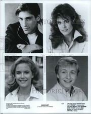 1985 Press Photo Chris Nash, Catherine Mary, Doug McKeon, Kelly Preston-Mischief