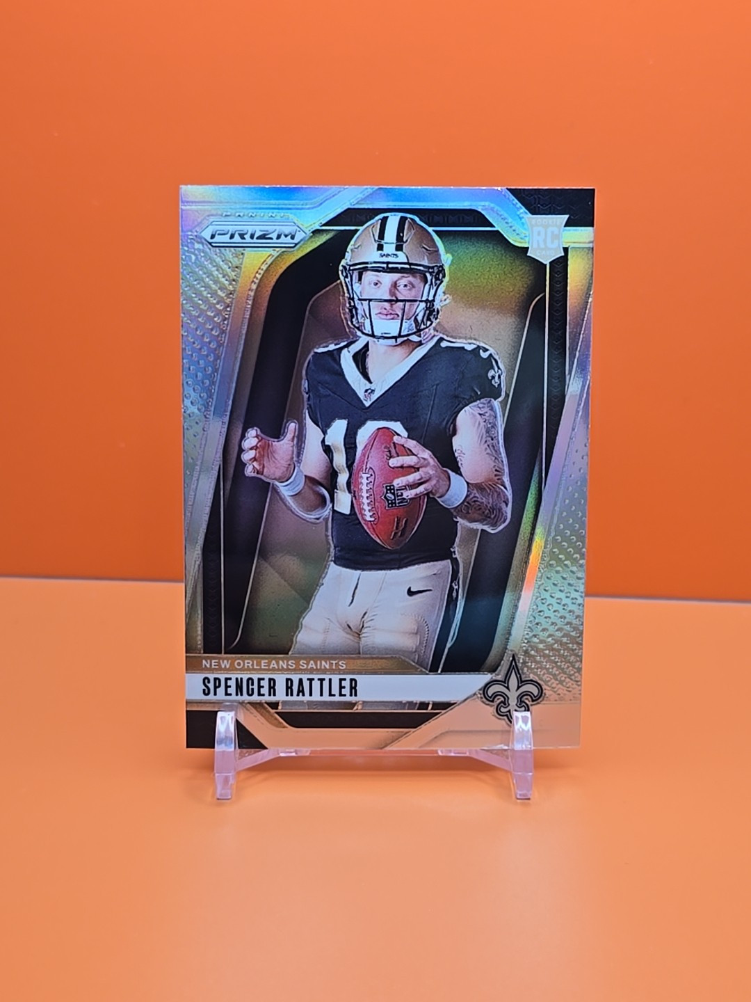 ⚫️⚜️⚫️ 2024 PANINI PRIZM SPENCER RATTLER #37 SILVER PHOTO VARIATION ⚫️⚜️⚫️