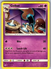 GOLBAT 65/214 UNCOMMON UNBROKEN BONDS POKEMON NEAR MINT