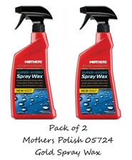 Mothers Polish 05724 Gold Spray Wax ( 2 Count)