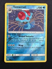 Tentacruel 41/214 Uncommon RH SM10 Unbroken Bonds Pokemon Card Near Mint/Mint