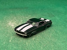 ORIGINAL MODEL MOTORING T-JET, '69 CAMARO BODY, BLACK/WHITE, NEW UNUSED