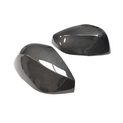 Add-on Side Mirror Cover Caps for Infiniti QX50 QX60 2016-2022 Dry Carbon Fiber