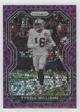 2020 Panini Prizm No Huddle Purple Prizm 34/35 Tyrell Williams #133 fm0