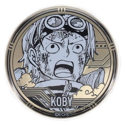ONE PIECE Golden Badge Collection Vol 2 Coby Collectible Pin Badge Japan Anime