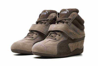 Puma Womens Speedcat Wedge Totally Taupe Chocolate 407878-01 Women