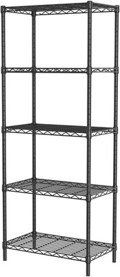 Shelf Wire Shelving Adjustable Storage Shelves Rack Standing Units for Kitchen C