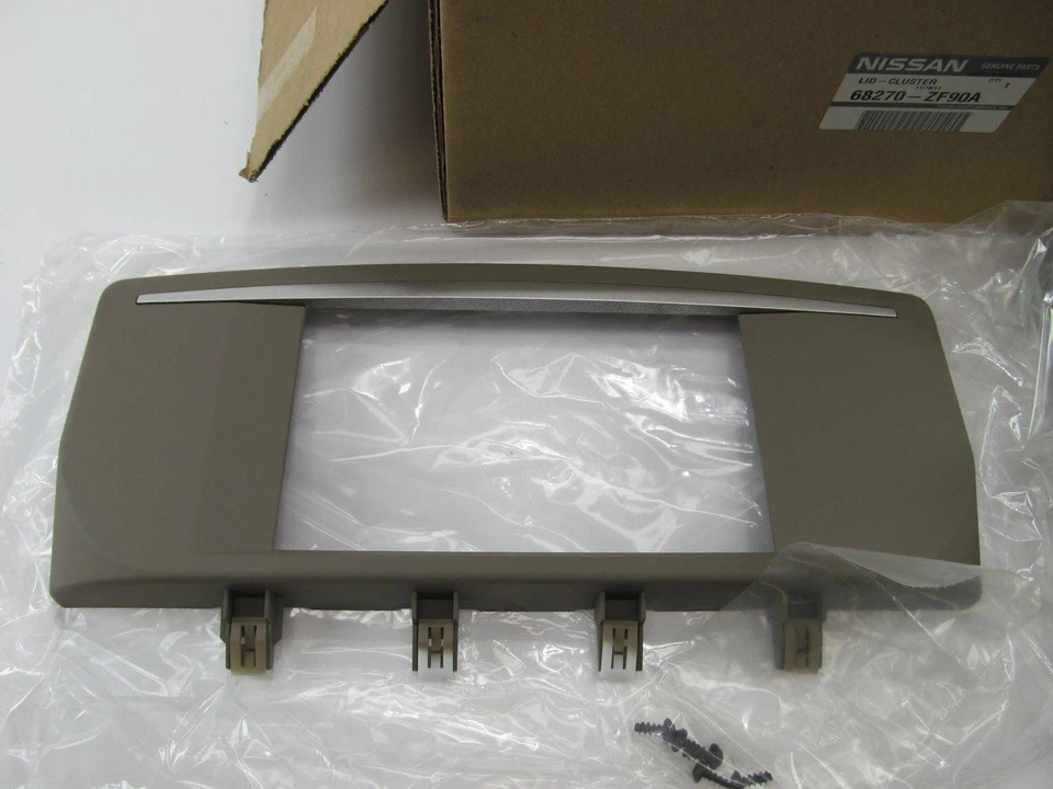Dashboard Instrument Panel Housing Bezel Lid Trim For 2007-2009 Nissan Quest - Image 3 of 4