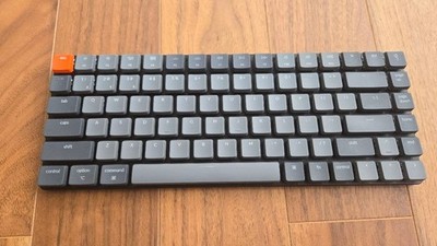 Keychron K3 Version 2 Wireless Low Profile Mechanical Keyboard Gray Orange JP
