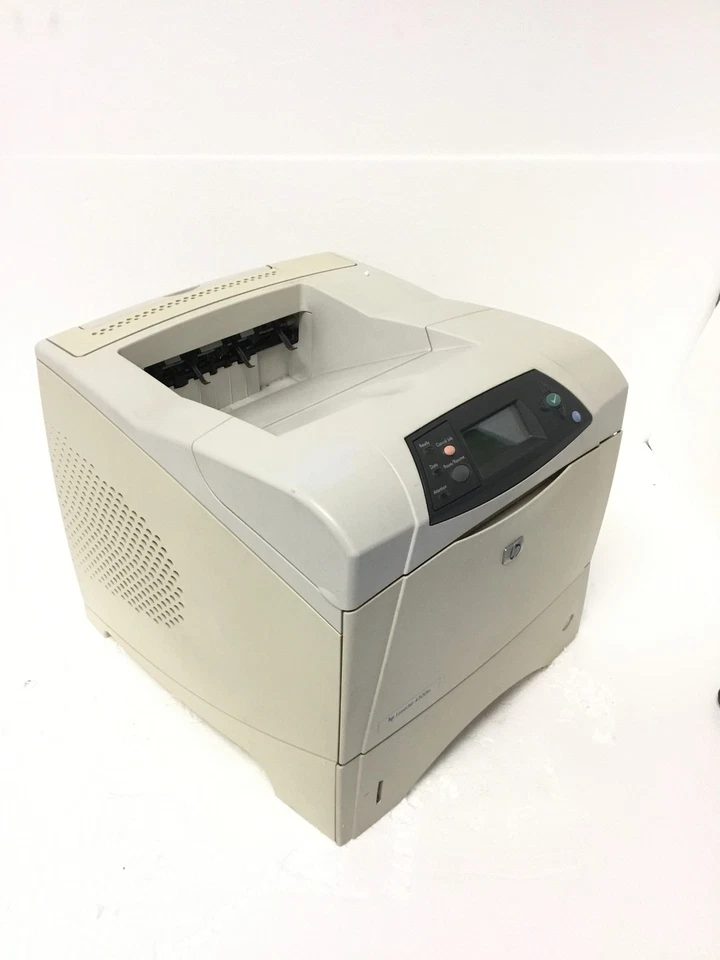 HP LaserJet 4300TN Q2433A Printer 337K Pages JetDirect 615n Extra Tray Working - Image 3 of 4