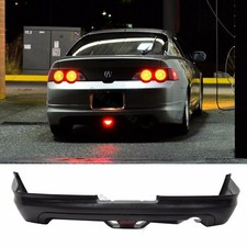 Fits 02-04 Acura Rsx 2dr Rear Diffuser Bumper Lip With Led Brake Light Mug Style Fits 02-04 Acura Rsx 2dr Rear Diffuser Bumper Lip With Led Brake Light Mug Style