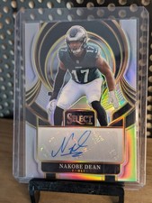 2025 Panini Select - Select Signatures Nakobe Dean #SIP-NDN (AU)