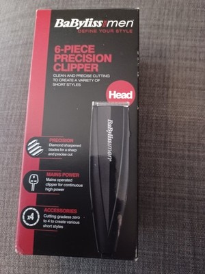 Babyliss For Men 6-teilige Präzisionsschneidemaschine 7437u