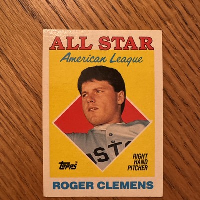 1988 Topps - All Star #394 Roger Clemens