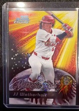 2025 Bowman Chrome Mega Box JJ Wetherholt #MR-20 Meteoric Rise Mojo Refractor