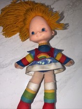 Vintage Rainbow Brite Doll 1983, 10-11 , No Rips.