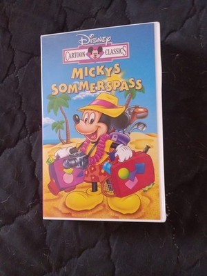 VHS .Mickys Sommerspass -  Disney,CARTOON CLASSICS