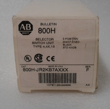 ALLEN-BRADLEY 800H-JR2KB7A Series F 3 Position Selector Switch - New NIB