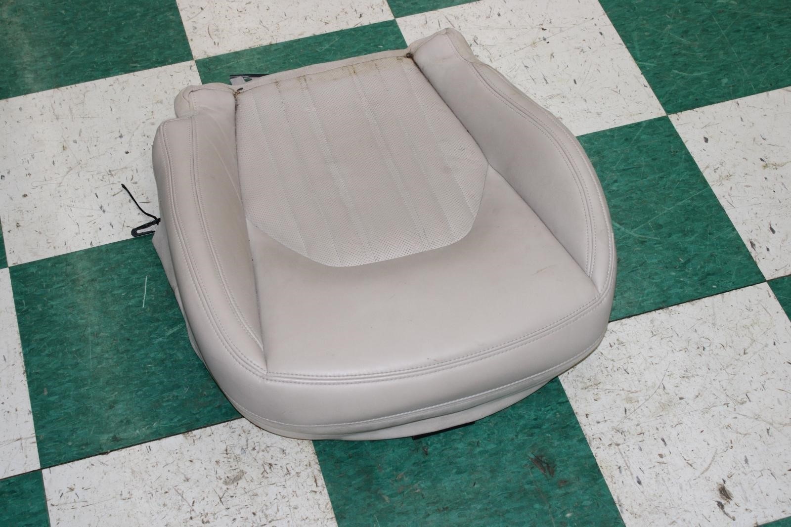 14-17 Ghibli Sabbia Tan Leather Front Passenger Seat Lower Cushion Backrest RH