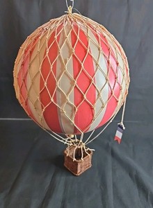  12” Hanging Hot Air Balloon Model Decor 
