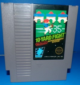 10-Yard Fight Nintendo Entertainment 1985 NES Working Cartridge, Manual & Sleeve