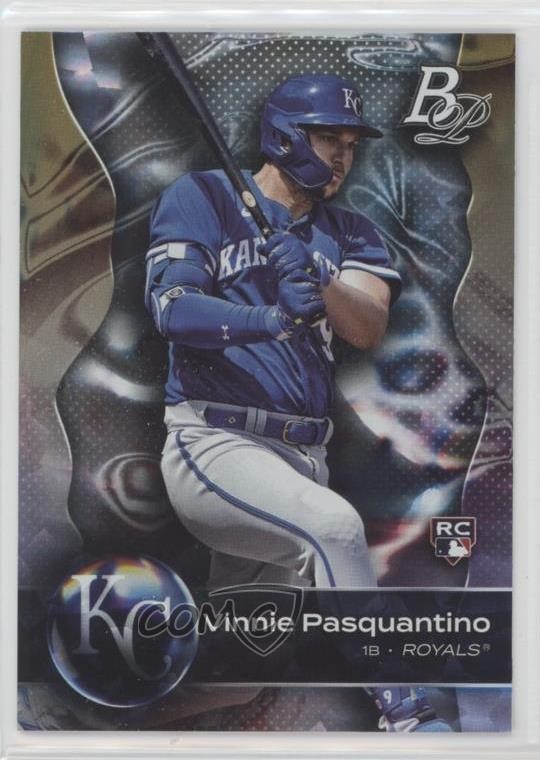 2023 Bowman Platinum Ice Pattern Foil Vinnie Pasquantino #46 Rookie RC 10s3