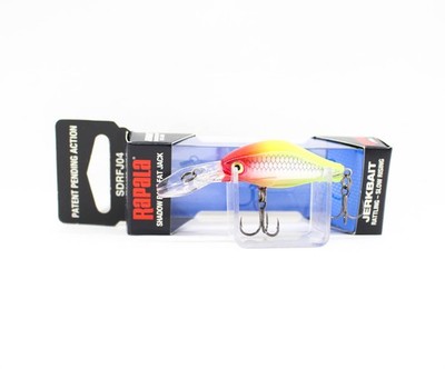 Rapala Shadow Rap Fat Jack 04 Floating Lures SDRFJ04/CLN (7076)